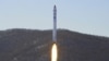 FILE - A test related to the development of a reconnaissance satellite is seen in this undated photo released on Dec. 19, 2022, by North Korea's Korean Central News Agency.