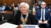 La secretaria del Tesoro, Janet Yellen, testifica ante la Comisión de Finanzas del Senado de EEUU sobre la solicitud de presupuesto hecha por el presidente Joe Biden para el año fiscal 2024, el jueves 16 de marzo de 2023, en el Capitolio en Washington. (Foto AP/Jacquelyn Martín)