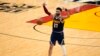 Jamal Murray des Denver Nuggets lors du quatrième match des Finales de la NBA 2023 contre le Miami Heat, USA, le 9 juin 2023.