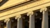 FILE - The U.S. Treasury Department, pictured in Washington on Jan. 18, 2023, said on Jan. 15, 2025, it is expanding sanctions on companies and institutions supporting Russia's war on Ukraine. 