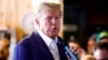 Donald Trump s'exprime alors qu'il fait campagne à l'Iowa State Fair à Des Moines, dans l'Iowa, aux États-Unis, le 12 août 2023.