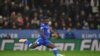 Nampalys Mendy tire un penalty lors du match entre Leicester City et Southampton, Angleterre, le 27 novembre 2018.