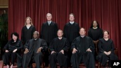 Juízes do Supremo Tribunal dos Estados Unidos, 7 outubro 2022. 