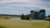 FILE - A view of the eighteenth green during the second round of LIV Golf Washington, D.C. golf tournament at Trump National, May 27, 2023; Potomac Falls, Virginia, USA. (Geoff Burke-USA TODAY Sports via Reuters)