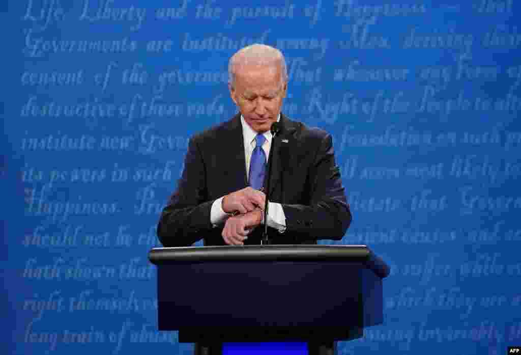 El dem&#243;crata Joe Biden cuestion&#243; la respuesta de Trump, diciendo que los ni&#241;os &quot;fueron arrancados&quot; de sus familias en 2018.