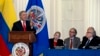El presidente de Colombia, Iván Duque, dijo que el presidente encargado de Venezuela, Juan Guaidó es el "gran potector del pueblo venezolano". 