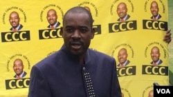 Mutungamiri weCitizens' Coalition for Change, VaNe;lson Chamisa 