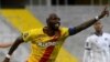 Le milieu de terrain ivoirien de Lens Seko Fofana lors du match entre le RC Lens et Bordeaux, Lens, le 13 février 2022. 