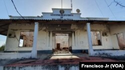 Edifício do governo do distrito de Mocímboa da Praia, Cabo Delgado, Moçambique