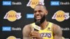 LeBron James des Los Angeles Lakers lors d'une conférence de presse à El Segundo, Californie, le 26 septembre 2022.