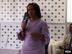 UNkosiakazi Elizabeth Valerio, umkhokheli webandla le-United Zimbabwe Alliance.