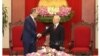 Ngoại trưởng Nga Sergey Lavrov gặp Tổng Bí thư Đảng Cộng sản Việt Nam Nguyễn Phú Trọng ở Hà Nội, 6/7/2022.