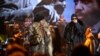 Lauryn Hill, left, and Wyclef Jean perform during "SNL50: The Homecoming Concert" on Feb. 14, 2025, in New York. (Peacock via AP)