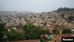 Vista geral de Cabinda, Angola. Junho 2016
