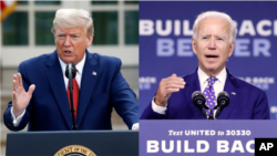 Trump e Biden frente-a-frente nesta noite
