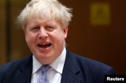 Boris Johnson, secretario de Relaciones Exteriores de Gran Bretaña.