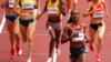 Faith Kipyegon a gagné en 2021 à Tokyo sa deuxième médaille d'or olympique sur 1500 m.