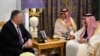 Mike Pompeo y Salmán bin Abdelaziz discutieron los problemas de seguridad presentados por Irán en Riad, capital de Arabia Saudita. 