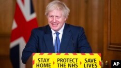 英國約翰遜首相1月15日發表關於Covid-19 的講話。