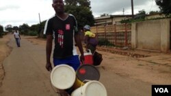 Izakhamizi ezidinga amanzi koBulawayo