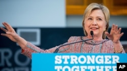 El presidente y vicepresidente de Estados Unidos acompañarán a la virtual nominada presidencial demócrata en eventos en Pennsylvania y Carolina del Norte la primera semana de julio.