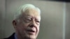 Former President Jimmy Carter speaks at a ceremony at the Carter Center in Atlanta, October 2010. (file photo)
