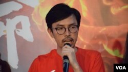 社民連主席吳文遠 (資料圖片﹐美國之音湯惠芸攝）