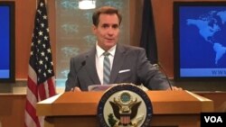 El portavoz del Departamento de Estado, John Kirby, dice es de interés de ambos países eliminar refugios seguros.