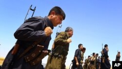Las fuerzas kurdas peshmerga han colaborado en los ataques contra Estado islámico.