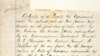 Page one of the U.S. Treaty with the Navajo, written on pages torn from an Army ledger on June 1, 1868 at Fort Sumner, NM. Courtesy, National Archives, Washington DC.