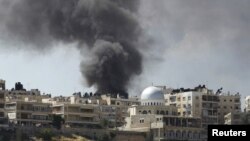 Se cree que Siria posee el tercer mayor arsenal de armas químicas después de Estados Unidos y Rusia. (Panorámica de la ciudad de Aleppo)