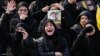 Người dân tại lễ tang của ông Hassan Nasrallah.
