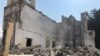 ARQUIVO: Paróquia destruida, Mocímboa da Praia, Cabo Delgado, Moçambique