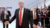 El presidente de EE.UU. Donald Trump, sale del Foro Económico Mundial en Davos, Suiza, el miércoles, 22 de enero de 2020.