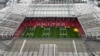 FILE PHOTO: General view of Manchester United's Old Trafford Stadium