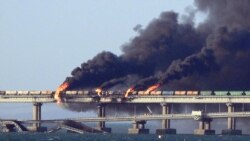 俄羅斯宣佈拘捕八名克里米亞大橋爆炸案疑犯 烏克蘭稱其“一派胡言”
