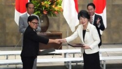 印度尼西亞和日本同意消除更多的貿易壁壘