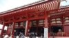 东京浅草寺游人