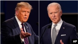 Donald Trump e Joe Biden