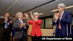 La subsecretaria de Estado de EE.UU., Wendy Sherman, es la principal negociadora estadounidense con Israel.