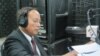 2012年，柬埔寨政府發言人在美國之音金邊播音室接受採訪。（資料照片）