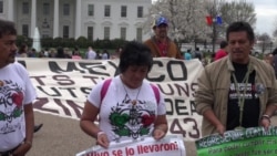 La 'Caravana43' llega a la Casa Blanca