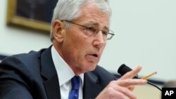 El secretario de Defensa, Chuck Hagel, habría alertado al Congreso del plan de la semana pasada.
