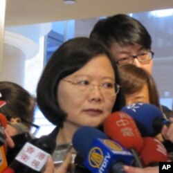 民進黨總統參選人蔡英文。