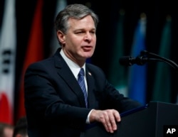 Christopher Wray, director del FBI.