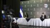 Autoridades de salud de El Salvador en conferencia de prensa. Cortesía: Secretaria de Prensa de la Presidencia de El Salvador..