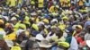 People Attending A Star Rally in Harare