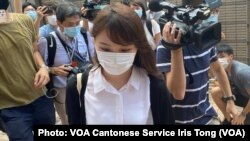 前香港眾志成員周庭在網上宣佈身處加拿大并永不回港。