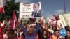 Pro and Anti-Government Demonstrators Occupy Lebanese Capital