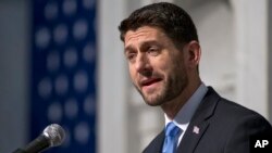 El presidente de Cámara de Representantes, Paul Ryan, todavía no ha presentado una propuesta de presupuesto.